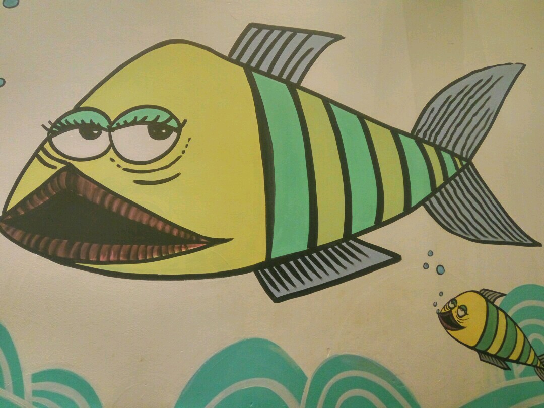 壁画鱼